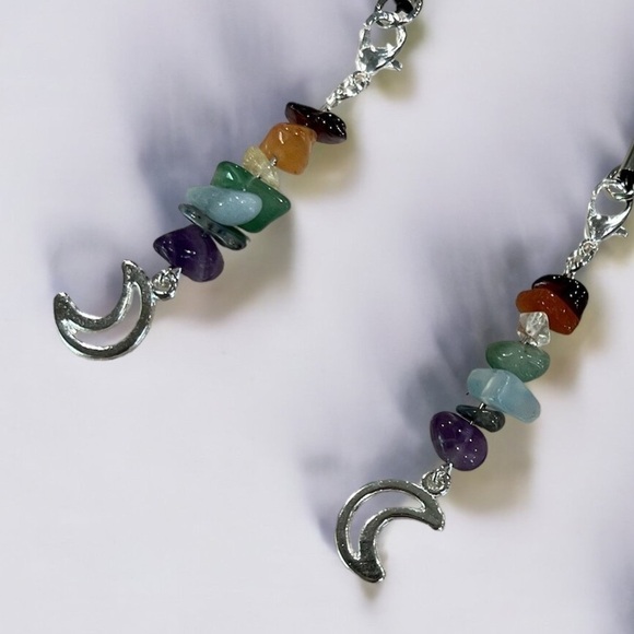 Gemstone Chakra Cell Phone Charm Purse Charm - Picture 4 of 5